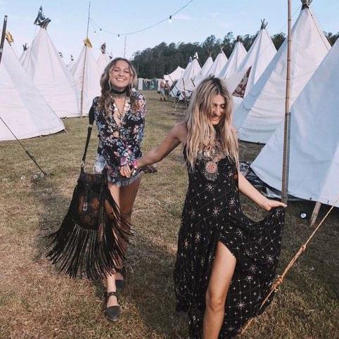 Falls Festival With Natascha and Corina