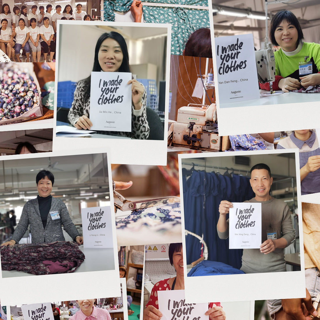 FASHION REVOLUTION: WHO MADE MY CLOTHES