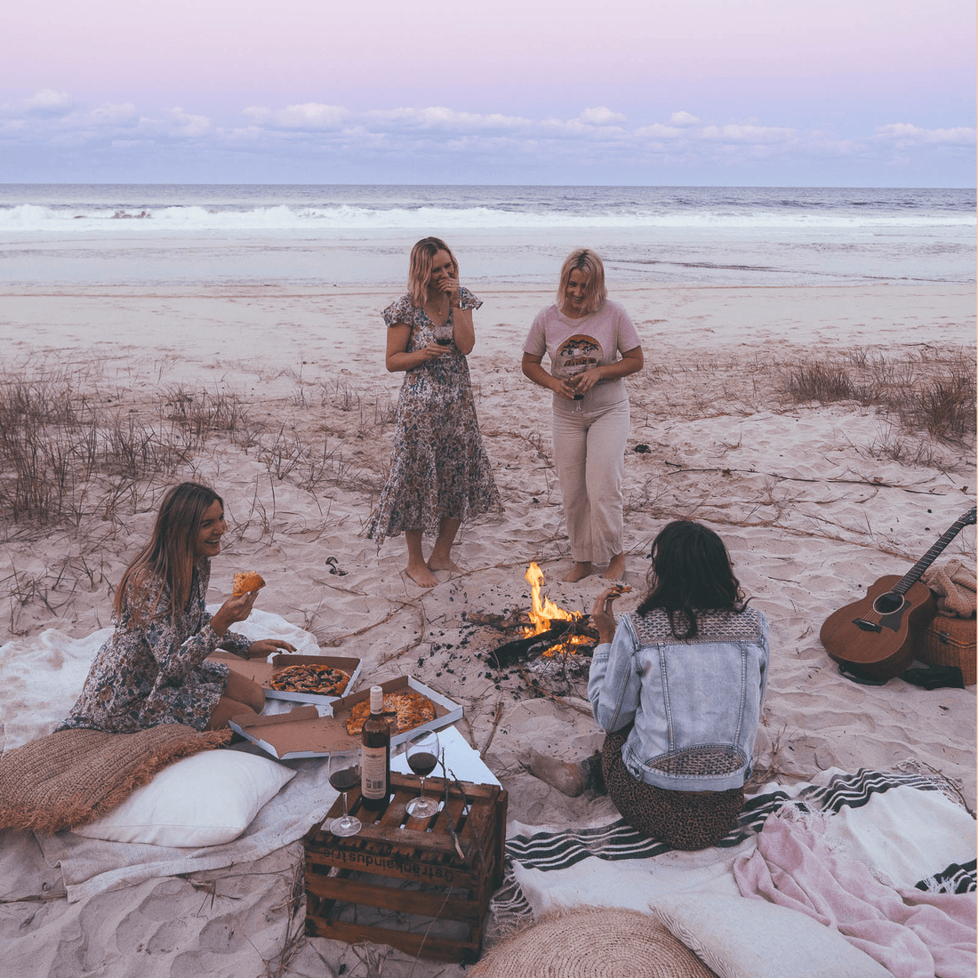 UNDER PASTEL SKIES