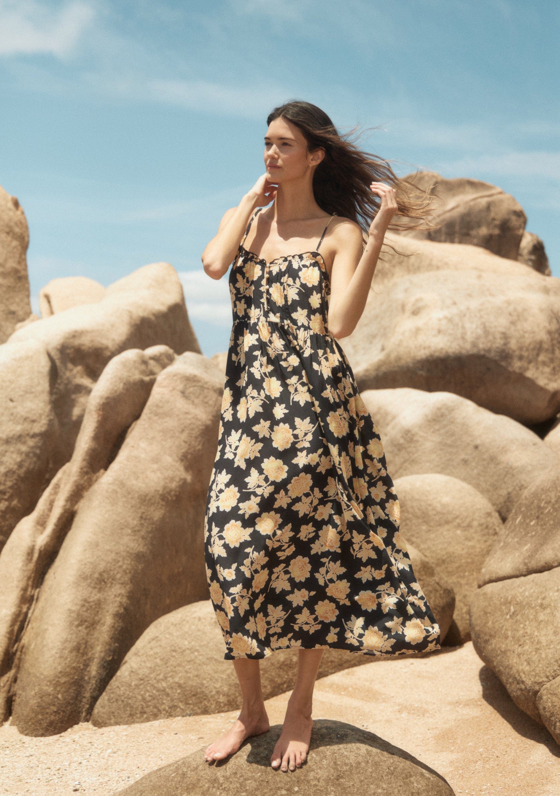 Cameo Midi Dress - Auguste The Label