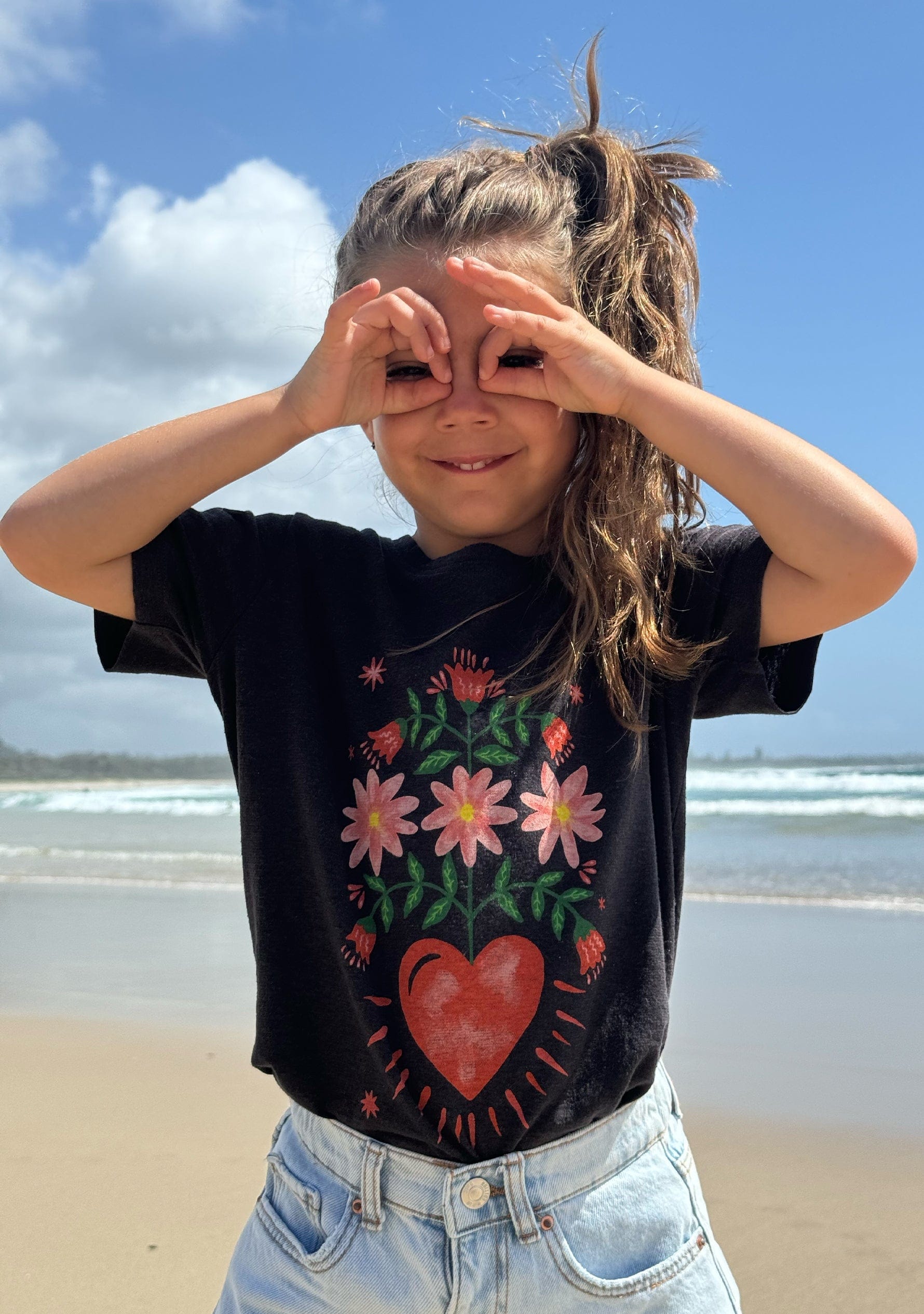 Fallen Hearts Classic Tee- Little Auguste