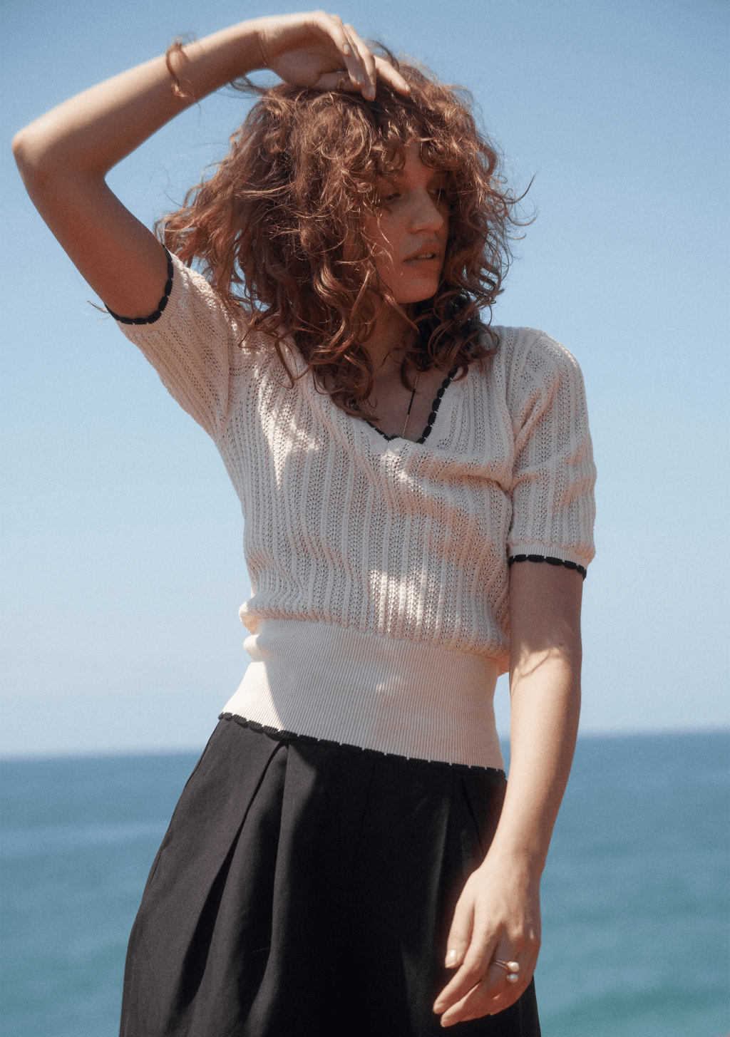 Jude Knit Tee - Auguste The Label