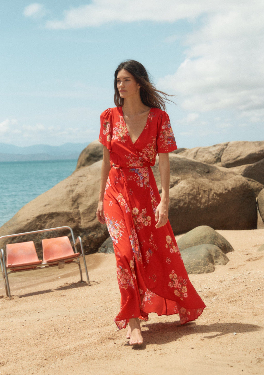 Kirby Wrap Maxi Dress - Auguste The Label