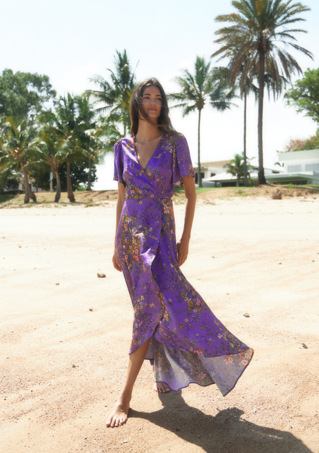 Kirby Wrap Maxi Dress - Auguste The Label