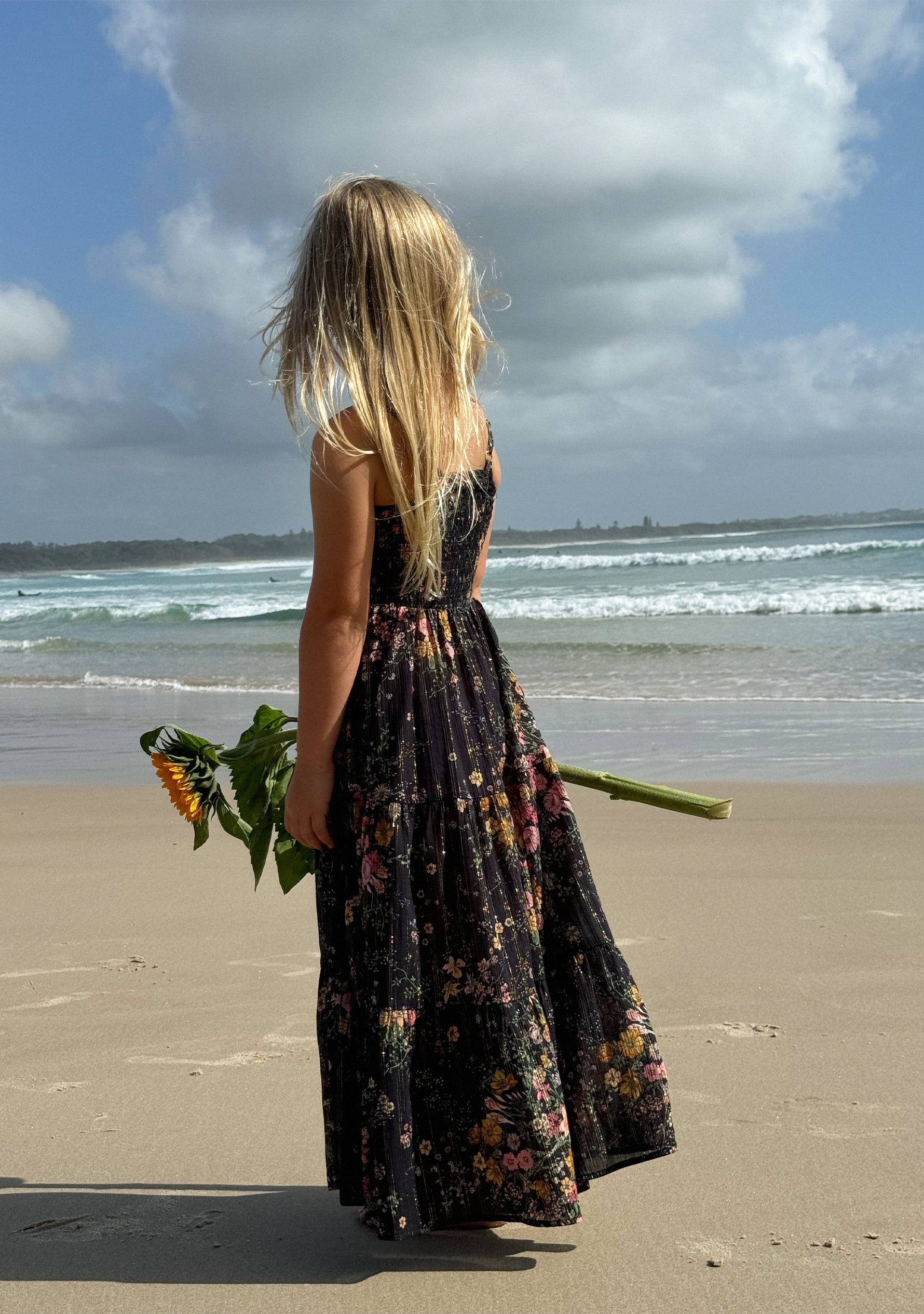 SWEETHEART MAXI DRESS - L-DR-25364-BK
