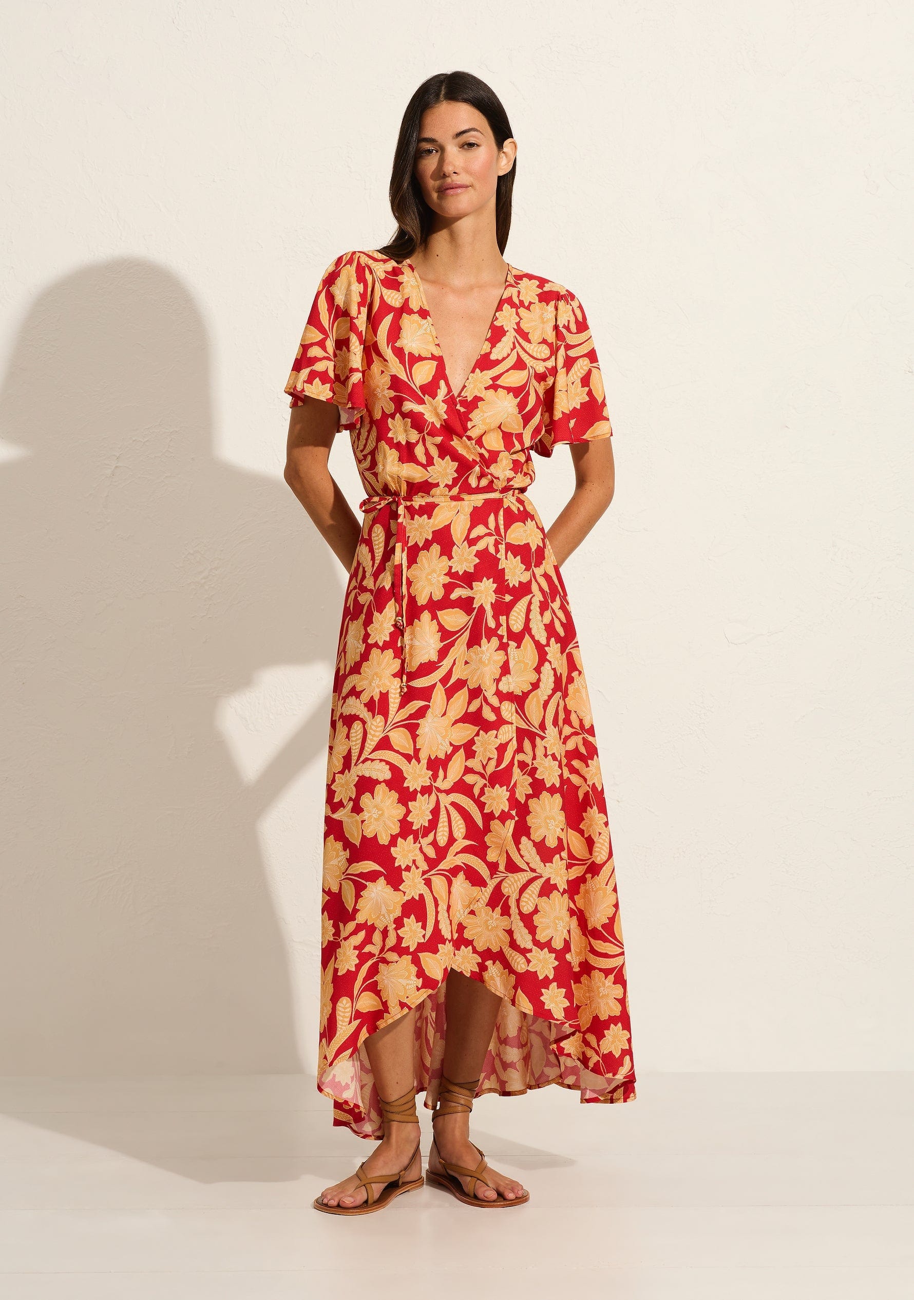 Kirby Wrap Maxi Dress - Auguste the Label