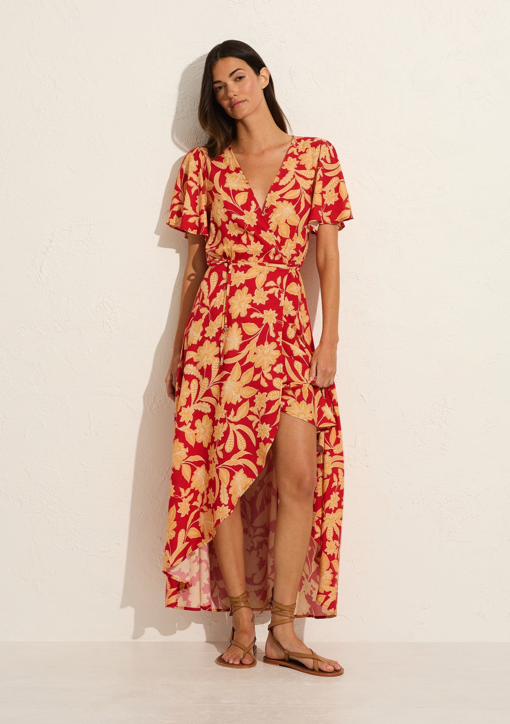 Kirby Wrap Maxi Dress - Auguste the Label