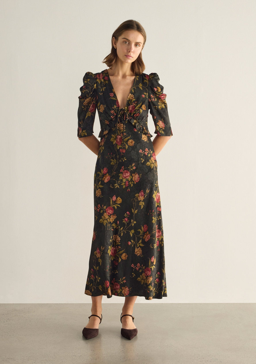 Auguste The Label - Elliott Midi Dress
