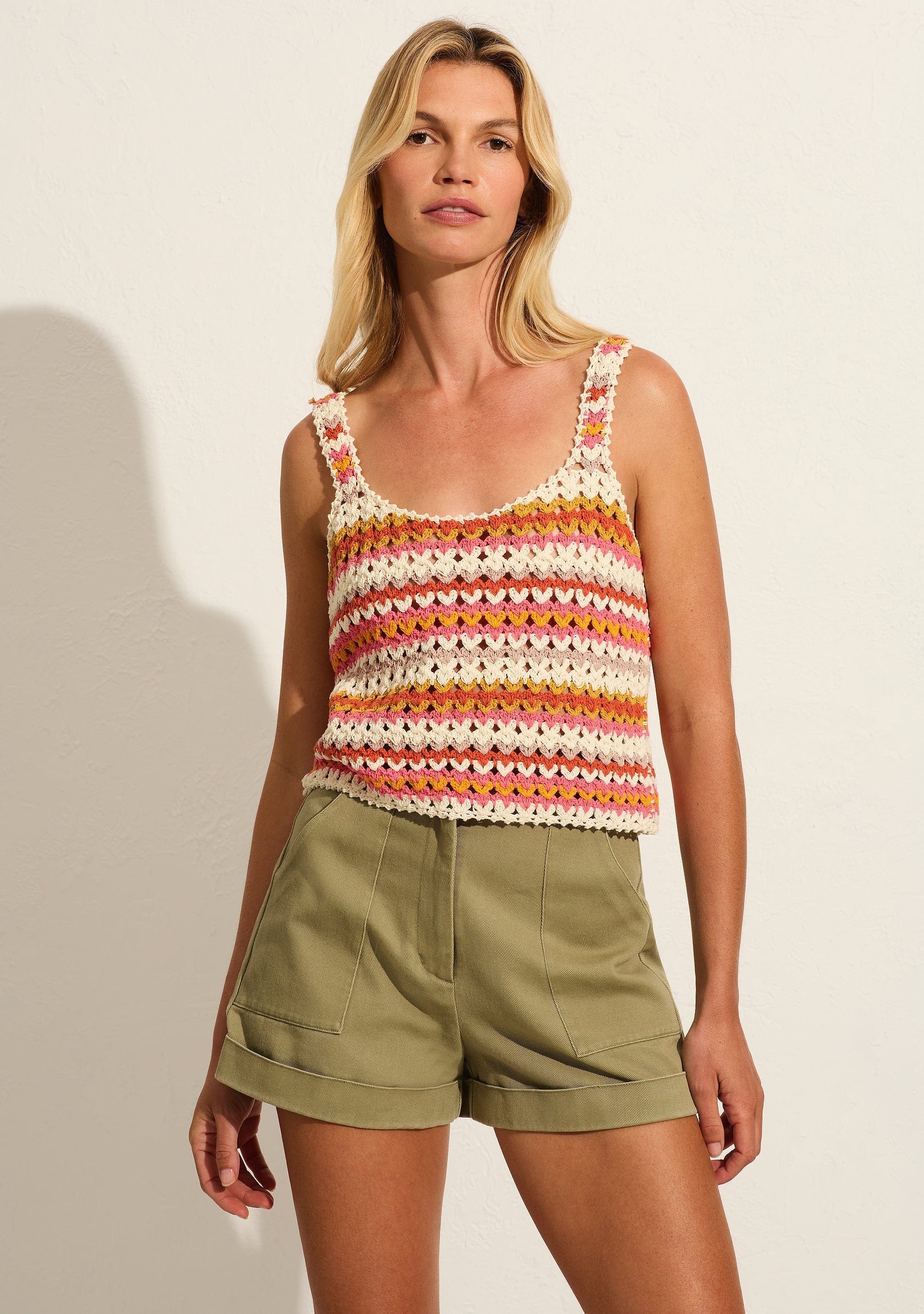 Taja Crochet Cami - Auguste the Label