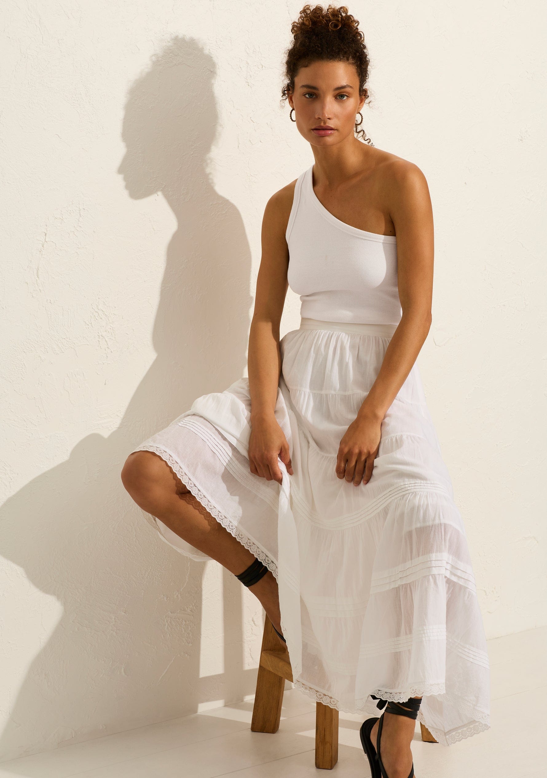 Scott Midi Skirt - Auguste The Label