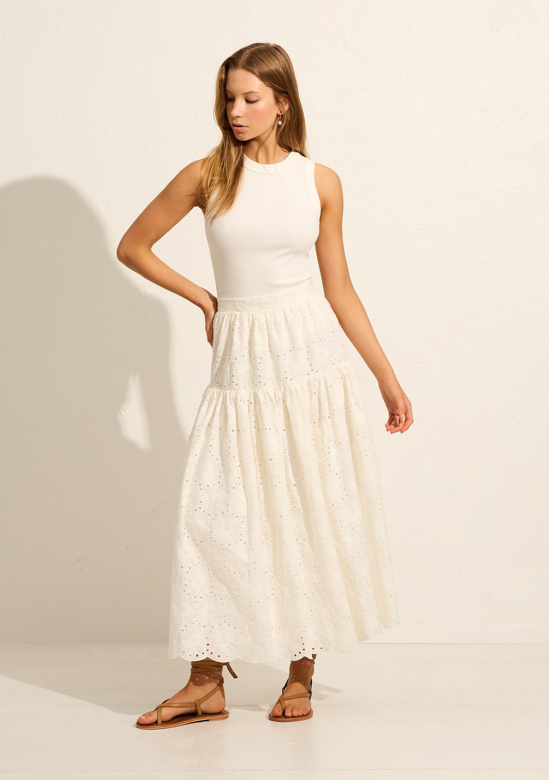 Aaliyah Midi Skirt - Auguste The Label
