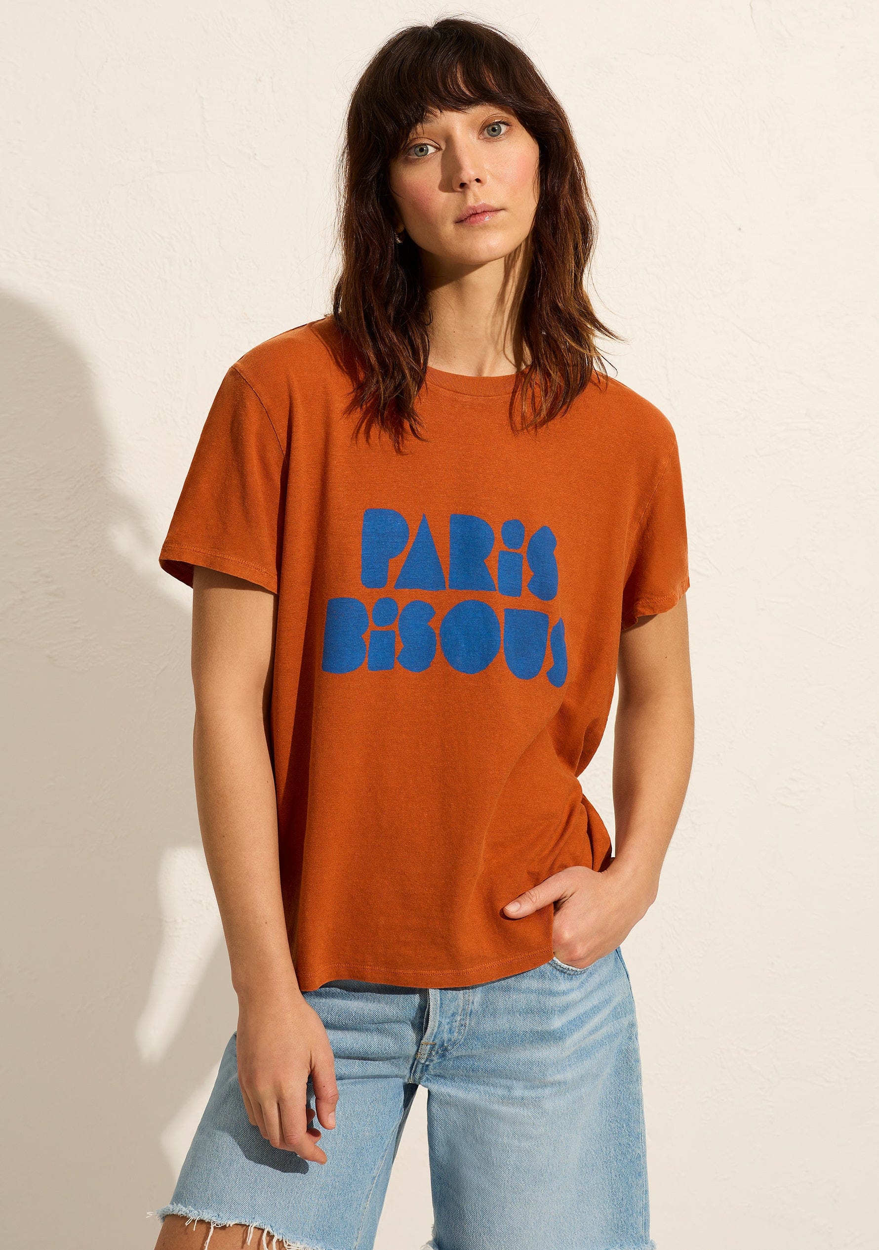 Paris Kisses Classic Tee - Auguste The Label