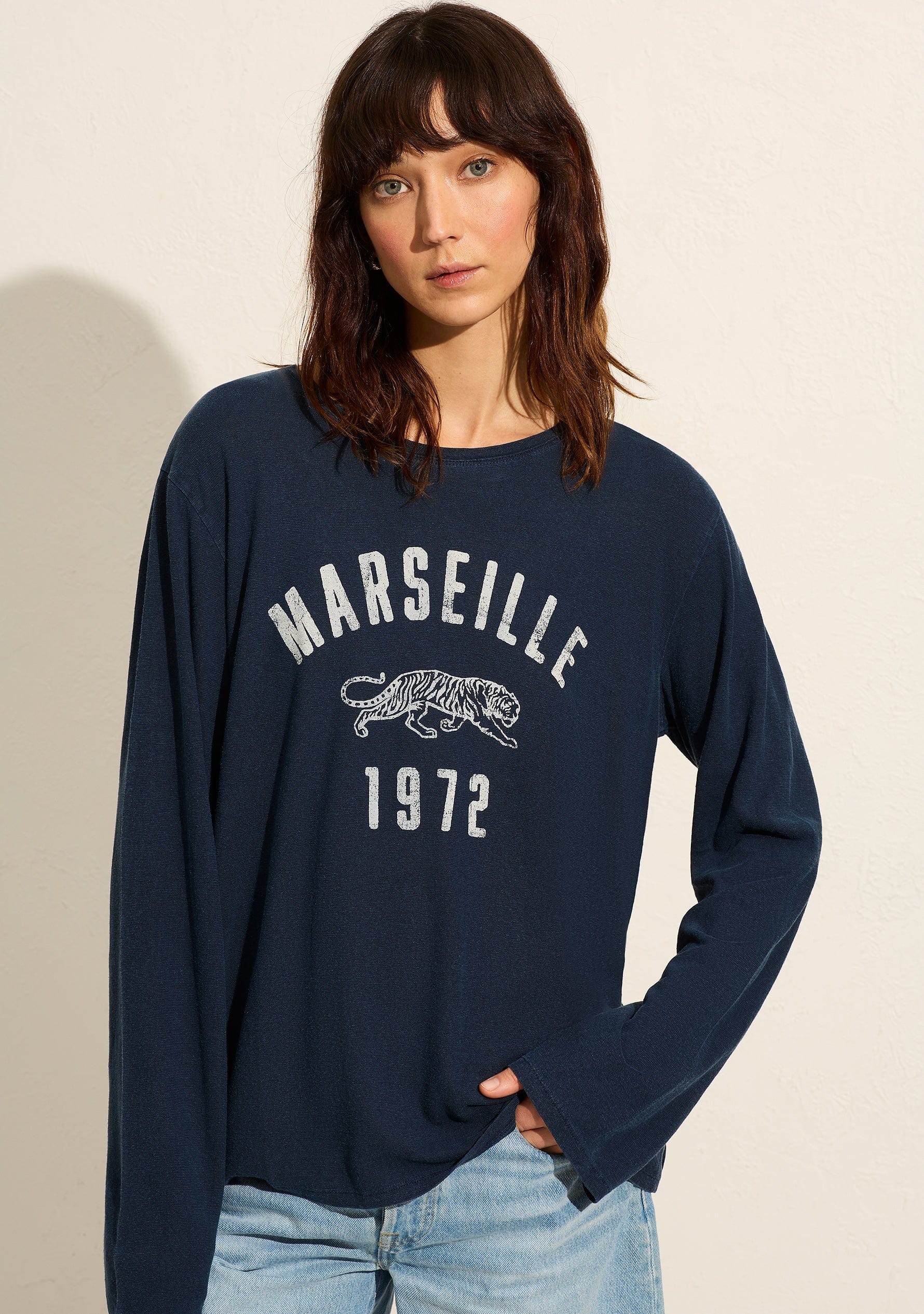 Marseille North Long Sleeve Tee - Auguste The Label