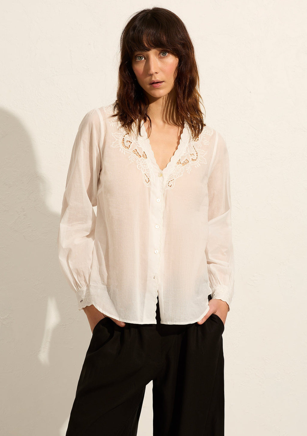 Blaze Shirt White - Auguste The Label