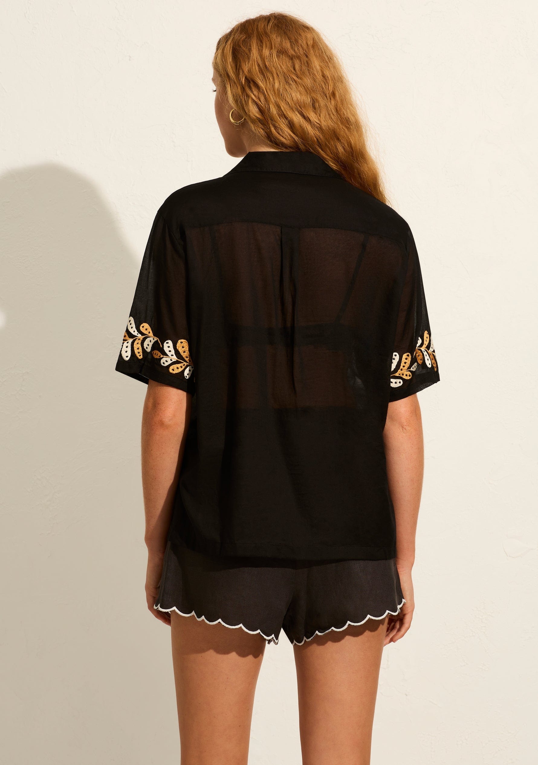 Embroidered Rio Shirt - Auguste The Label