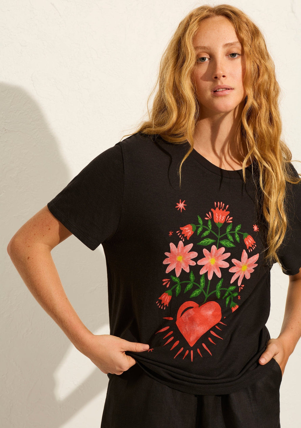Fallen Hearts Classic Tee - Auguste The Label