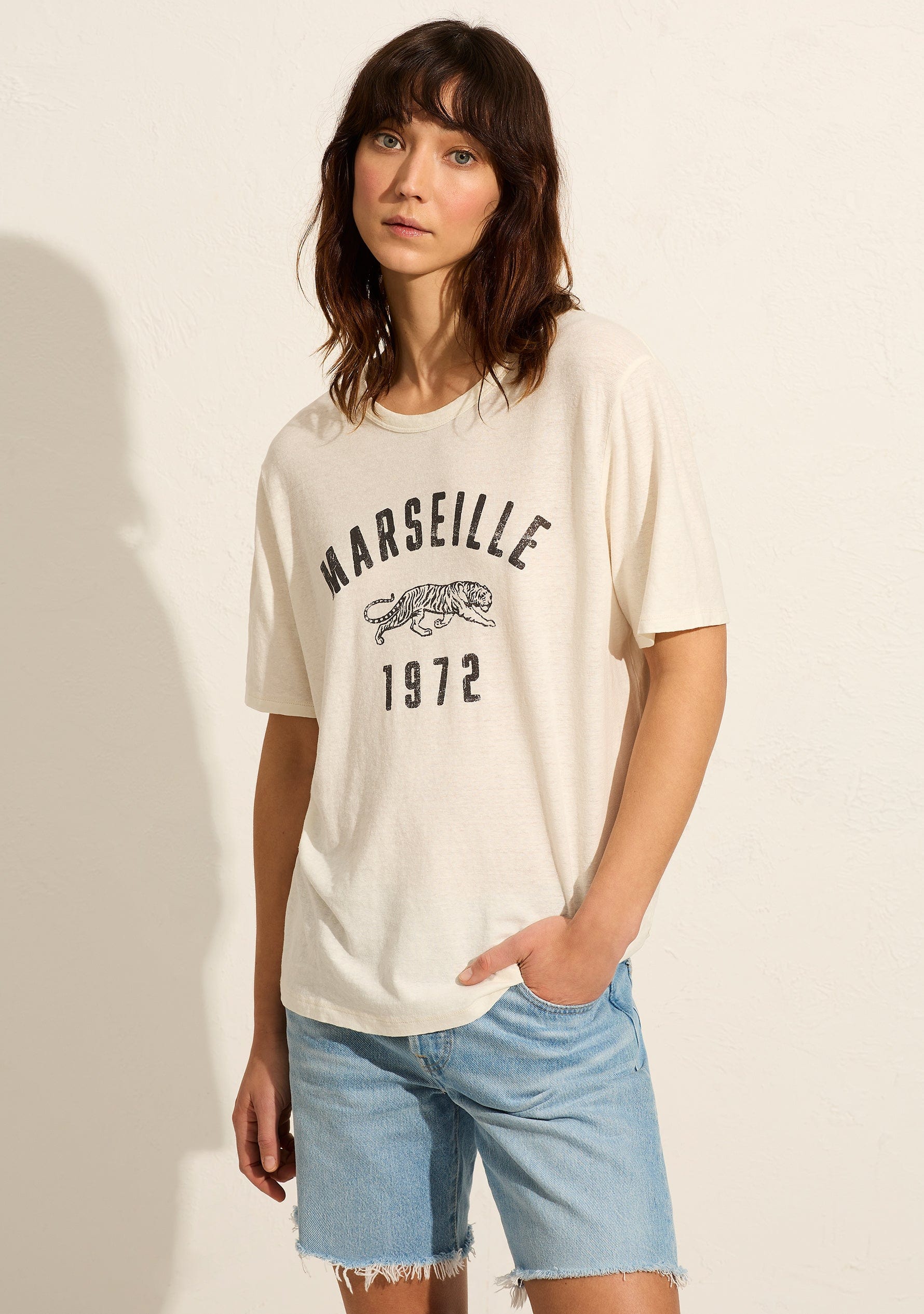 Marseille Boyfriend Tee - Auguste The Label
