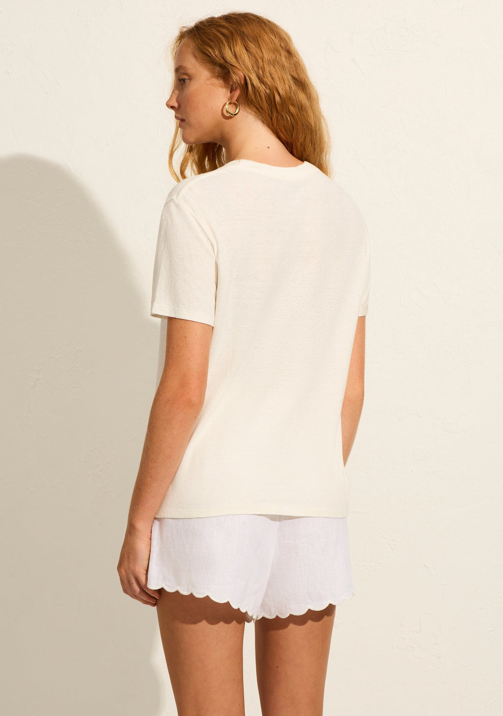 Fallen Hearts Classic Tee Off White - Auguste The Label